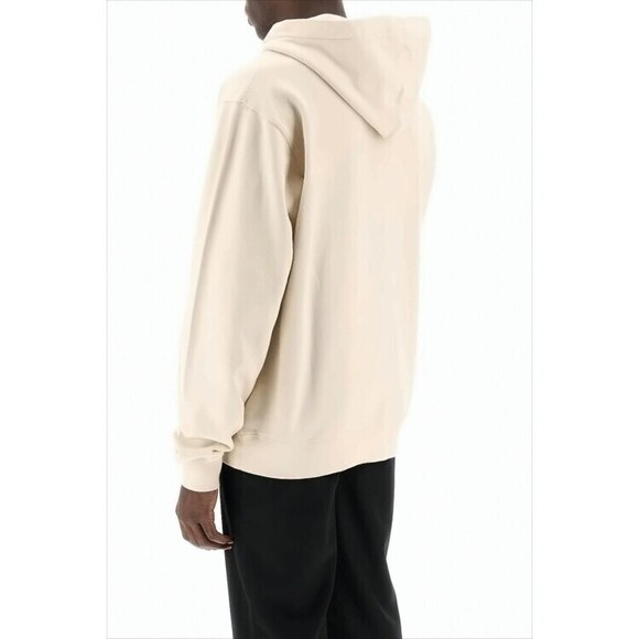 Jacquemus Relaxed Fit Cotton Hoodie With Subtle Branding - NWT